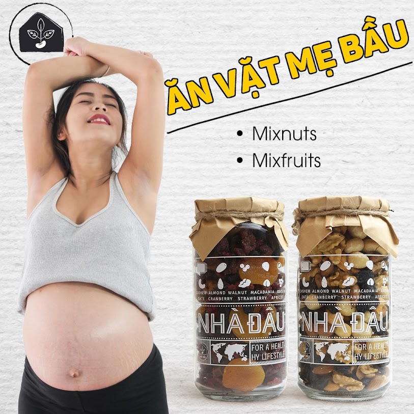 [A36] Mixnuts ăn vặt nên mua cho Mẹ Bầu và thai nhi