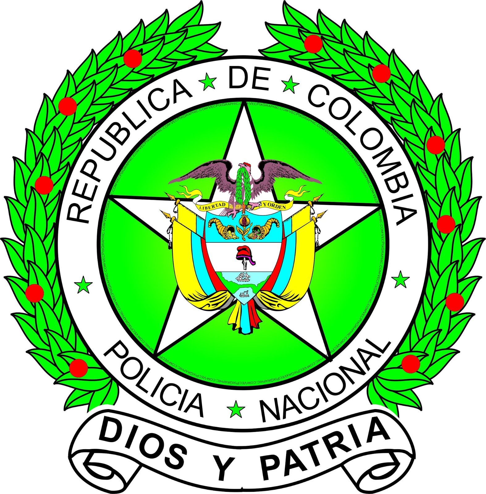 Conociendo La Historia Imagenes Del Escudo De La Policia Nacional Del ...
