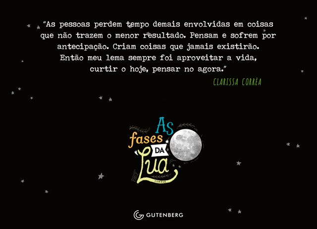 Dica de leitura - As fases da Lua Dica de leitura - As fases da Lua
