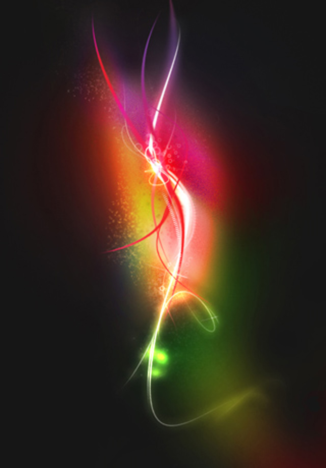 Nice Abstract Form iPhone Wallpaper