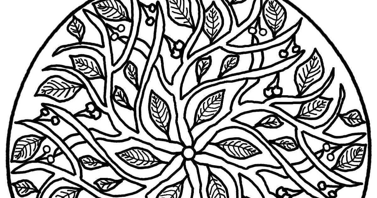 Mandala Coloring Pages Printable Image Description: This is Mandala Colorin...