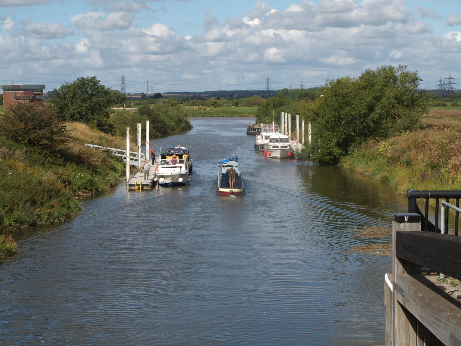 Narrow Boat Albert River Trent Water Levels