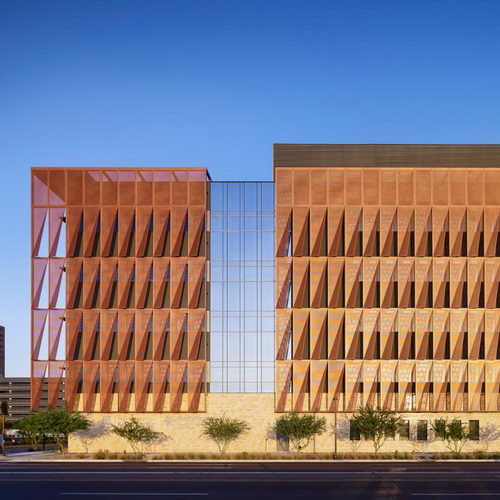 ZGF Architects designed facade screen for green buildings