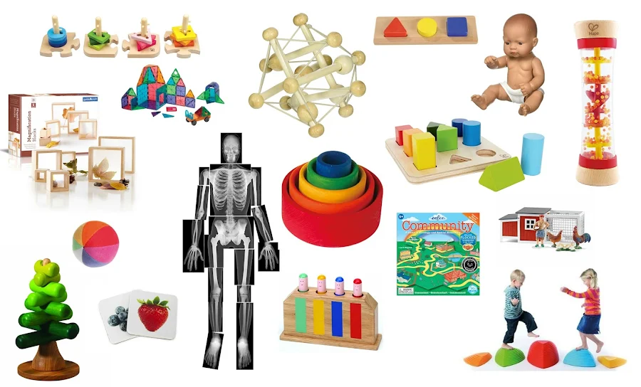 The Ultimate Montessori Friendly Toy list! Montessori friendly toy and gift ideas for babies, toddlers and preschoolers!