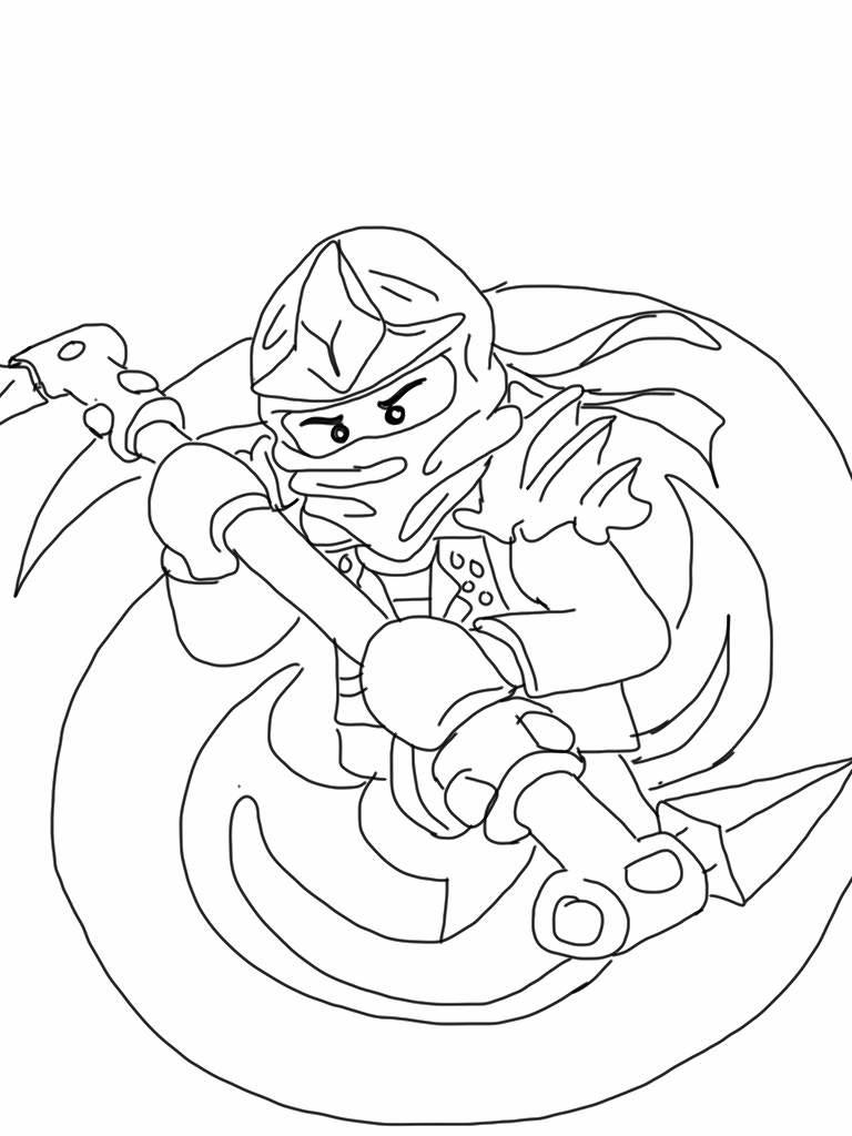 Lego Ninjago Coloring Pages - Free Coloring Pages Printables for Kids