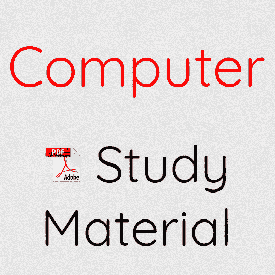 Computer Study Material
