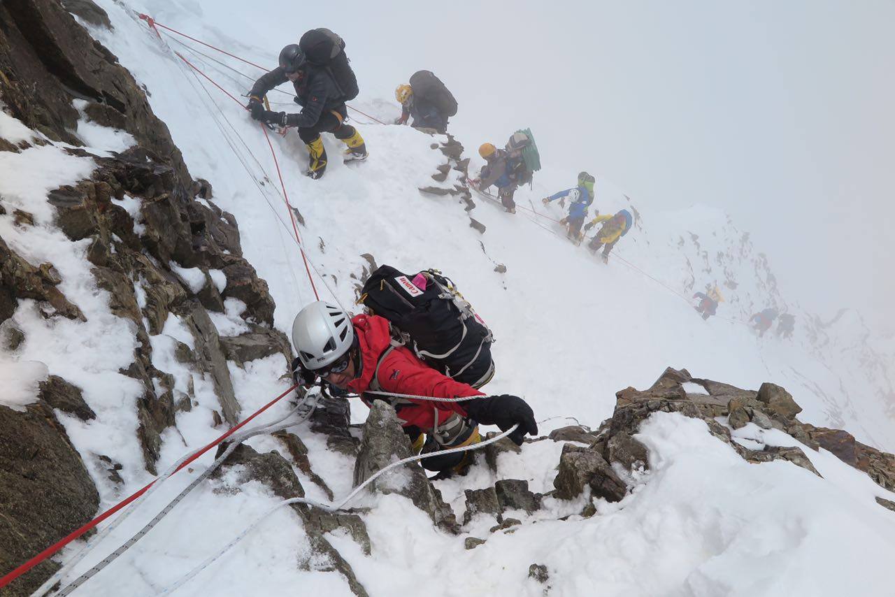 K2 Summit Push Sherpa in C3, Clients in C2 Altitude Altitude