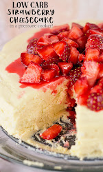 cheesecake carb low sugar cooker crustless pressure pot instant strawberry recipes recipe desserts keto dessert slow amazing impress want breakfast