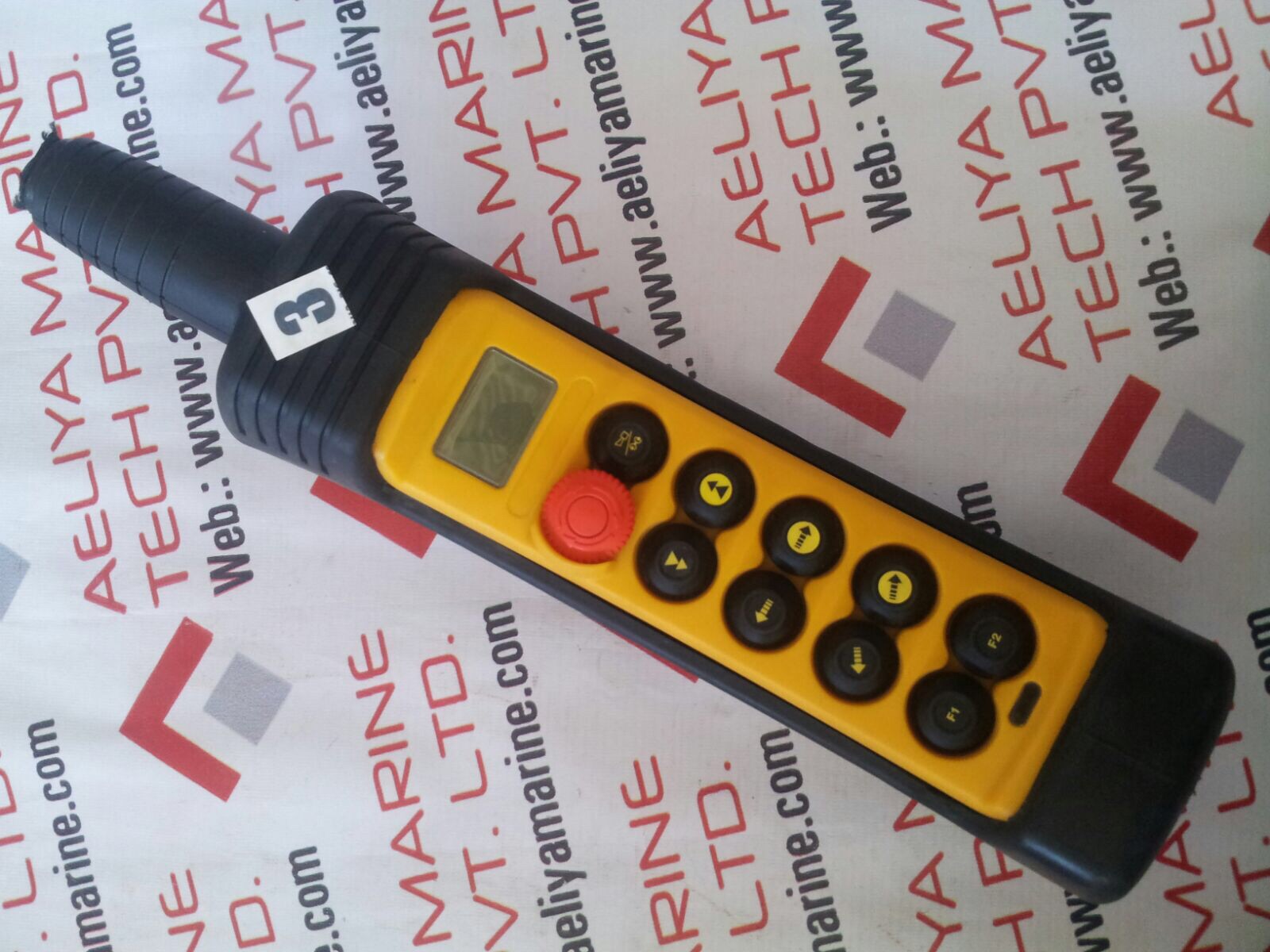 DEMAG DSE 10R 2VV TON CRANE REMOTE CONTROL PENDANT Aeliya Marine