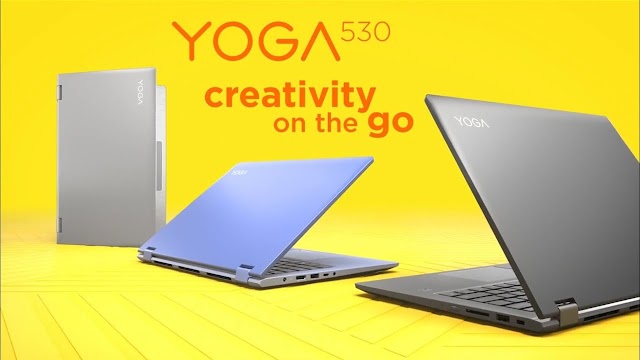 Lenovo luncurkan Yoga 530 AMD Ryzen 5, onboard vga setara GT940MX / MX150