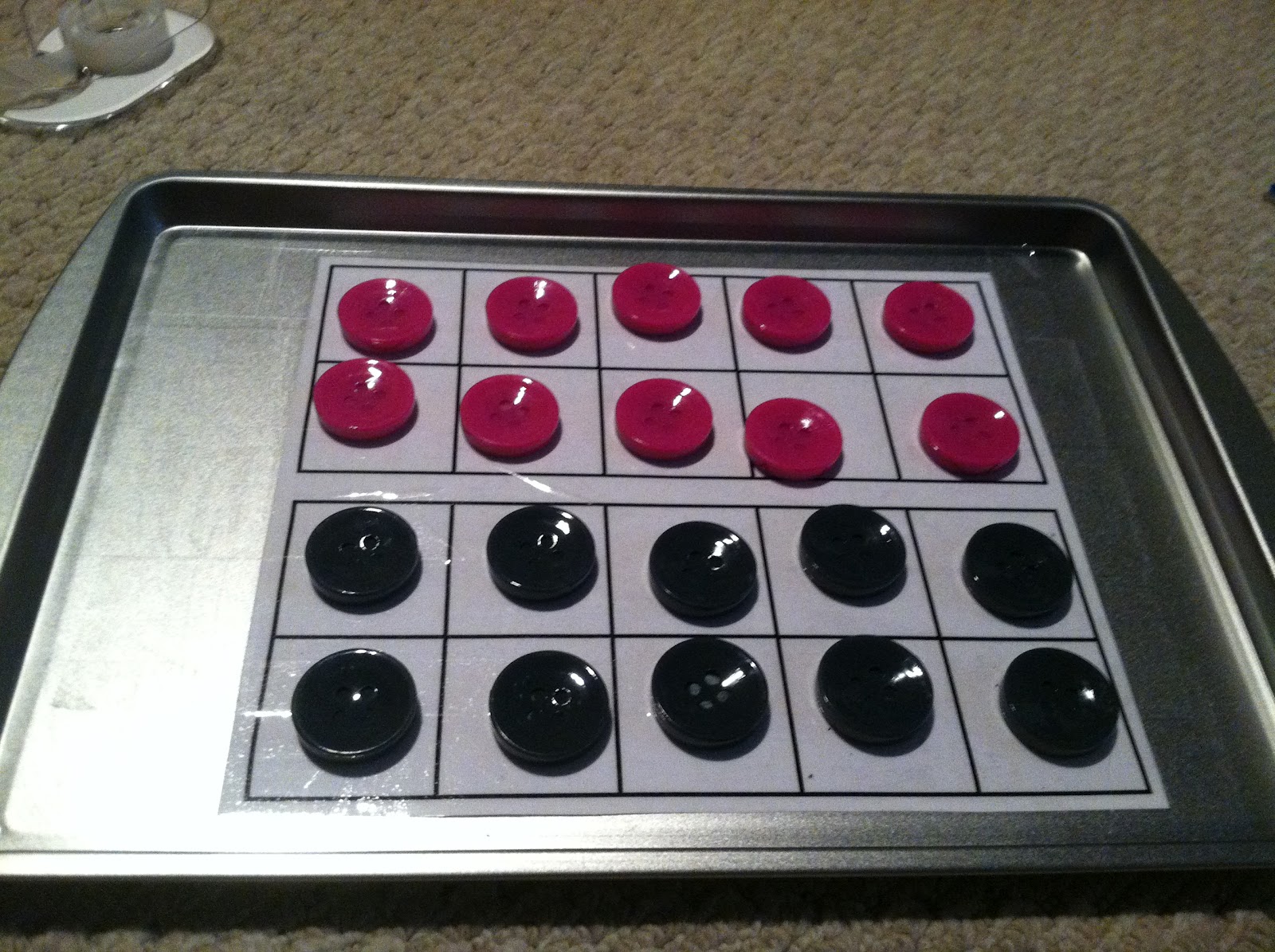 DIY Tens Frames! Lyssa Reads