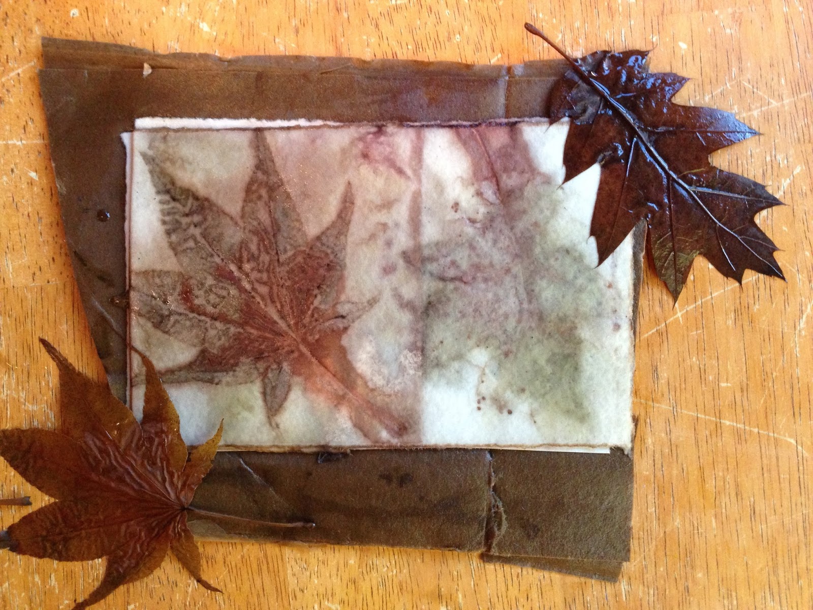 Ithaca Waldorf Handwork & more ECO Printing