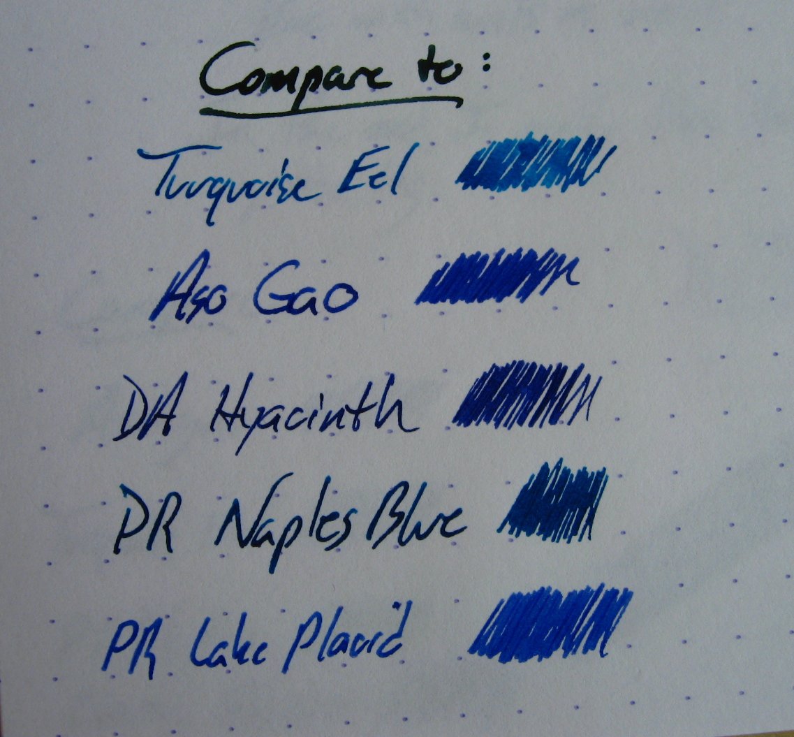Noodler's Turquoise Ink Review — The Pen Addict