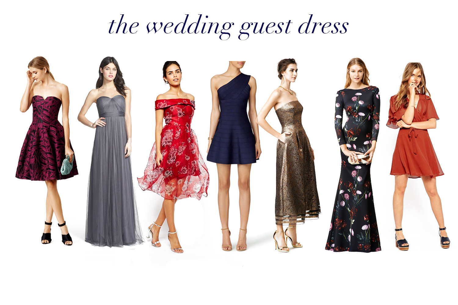 New Inspiration 22+ Dresses For Wedding Guest In August