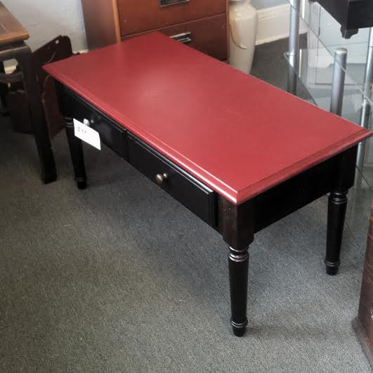 Red Painted Coffee Table : Beautifully Hand-Painted Red Lacquered Chinoiserie ... - Painted tables are a quick and easy way to add character to your home.