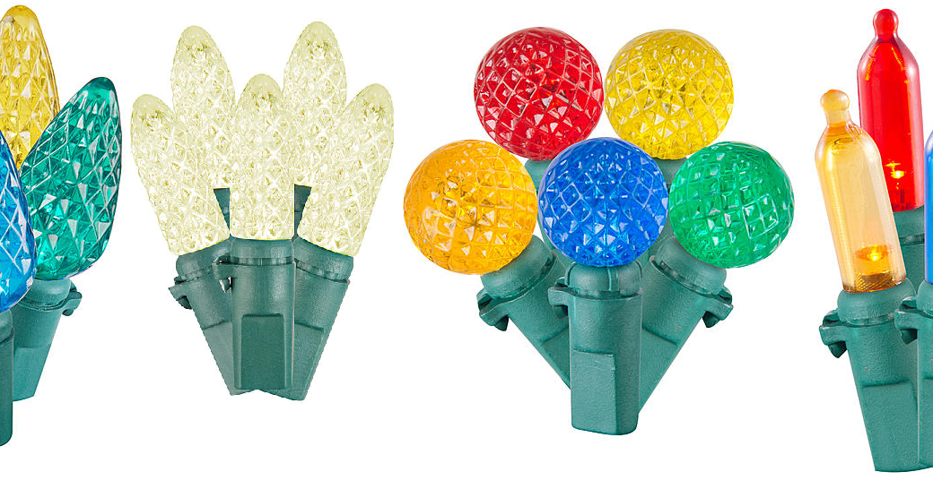 50Count LED String Christmas Lights 2.99 + Free Store Pickup at KMart