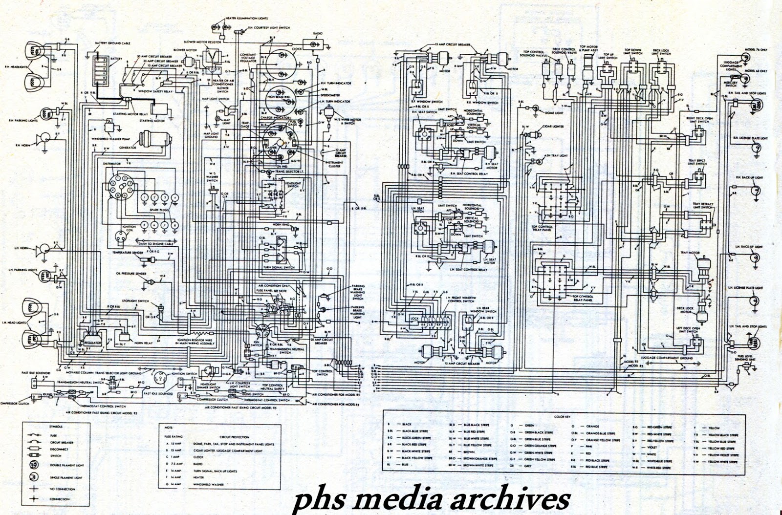 55 Thunderbird Wiring Schematic - Wiring Diagram Networks