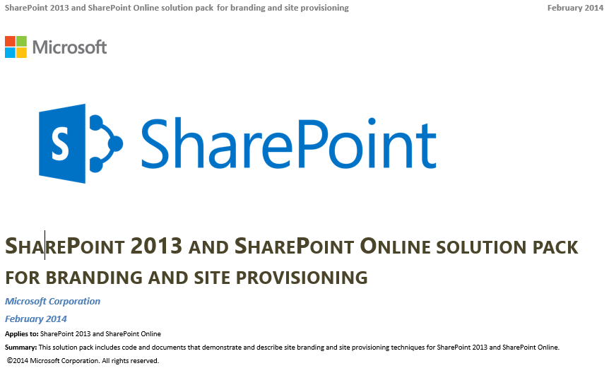 SharePoint Internals: Lançamento do 