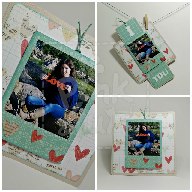 DIY |Tutorial - Love Slider Card - Valentine's Day by Pink&Fun