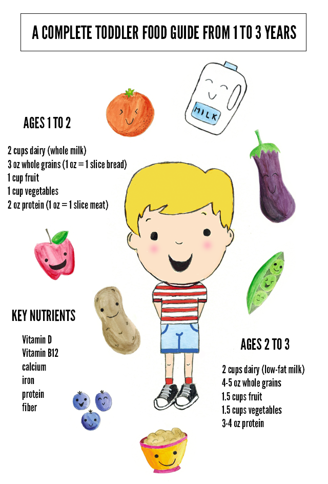 A Complete Toddler Food Guide From 1 To 3 Years