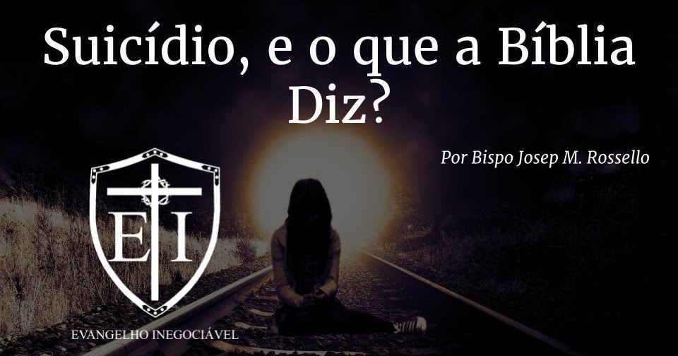Suicídio, e o que a Bíblia Diz?