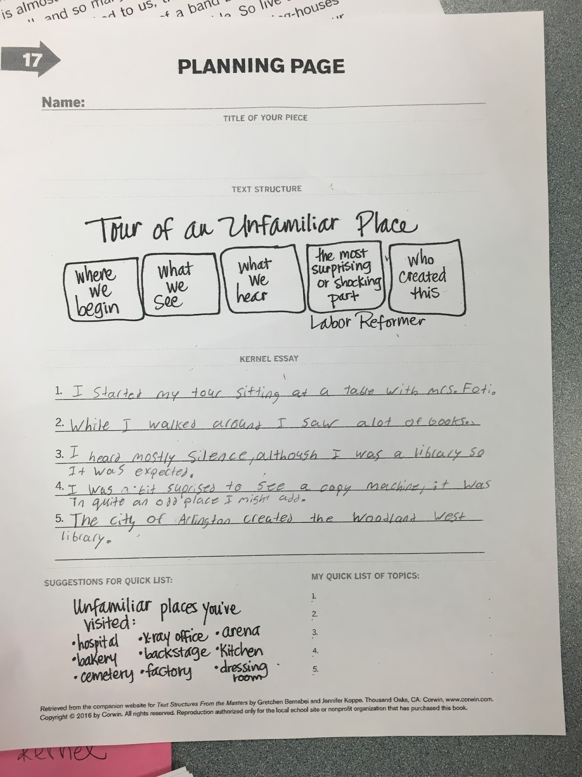 Trail of breadcrumbs picture