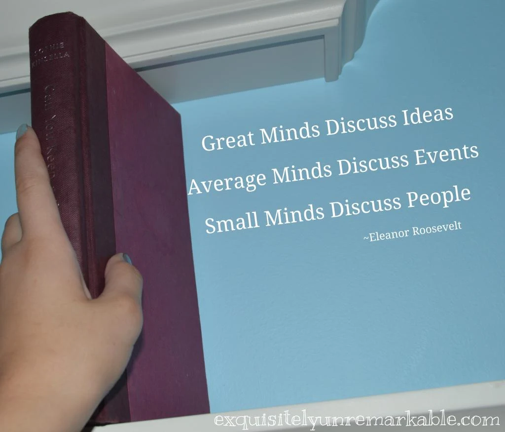 Great Minds Discuss More Than Gossip