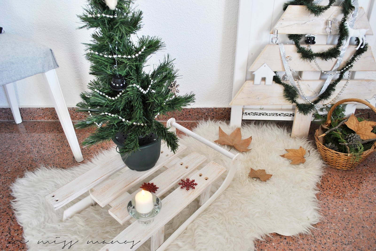 DIY Trineo navideño de madera - HANDBOX