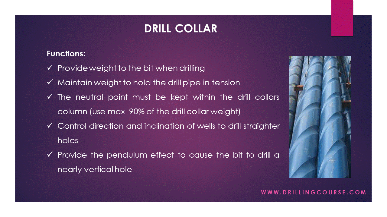 Presentation Heavy Weight Drill Pipe and Drill Collar Drilling Course