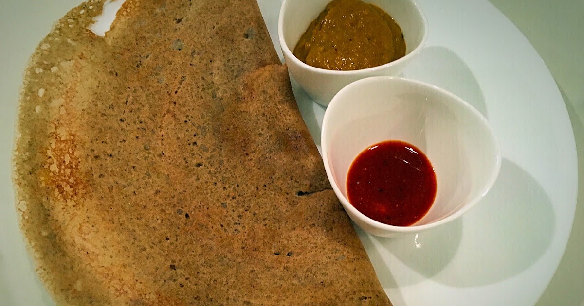 BROWN RICE DOSA (Brown rice and black lentils crepe) Malpats Kitchen