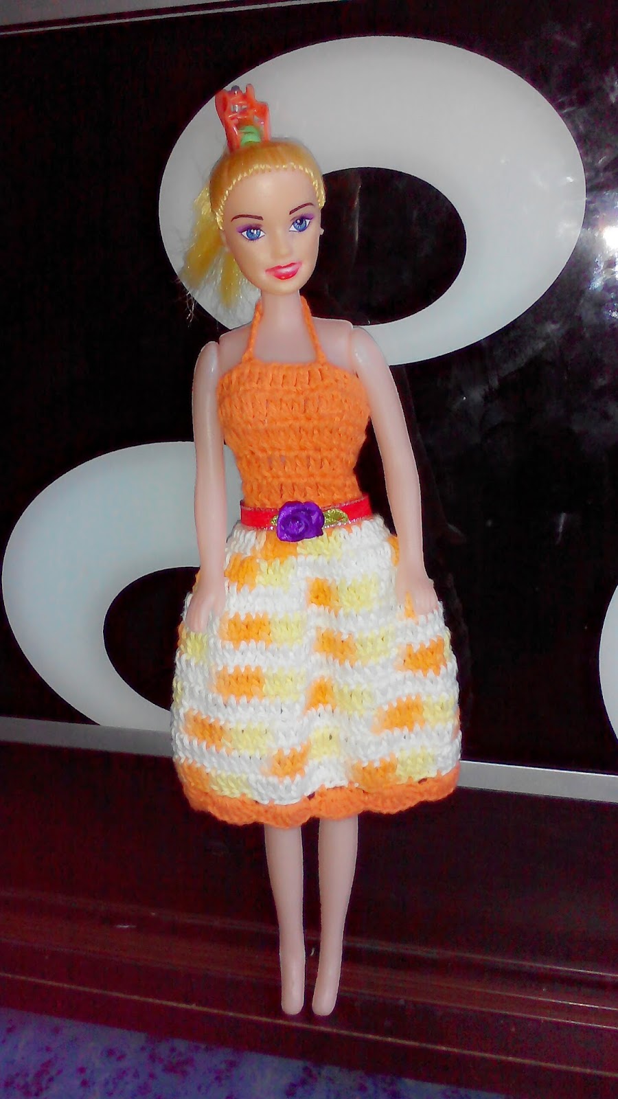 Geeina Crochet: Barbies Doll Crochet Dress