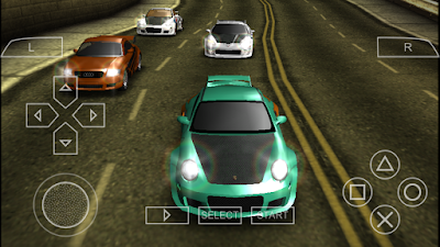 NFS Most Wanted PPSSPP High Compress ISO