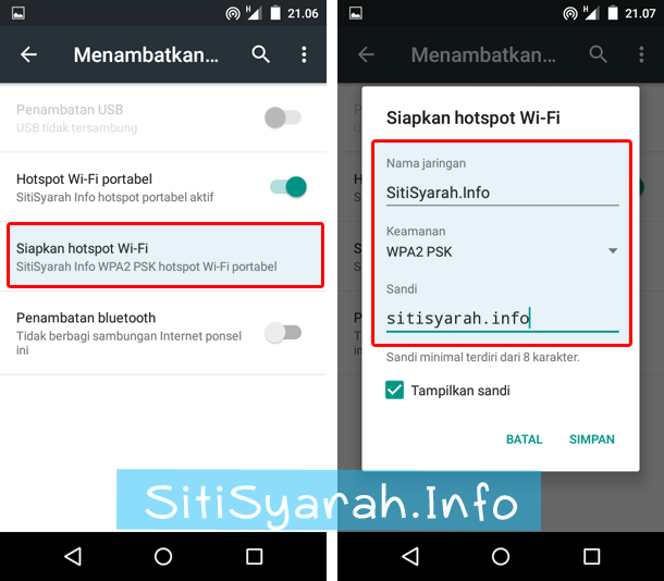 Cara mengganti kata sandi wifi