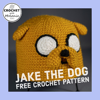 Jake the Dog Hat Free Crochet Pattern