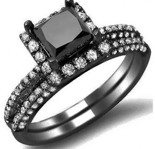 2.45ct Black Diamond Engagement Ring Vintage Style Review
