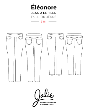 New Collection - The Éléonore Pull-On Jeans
