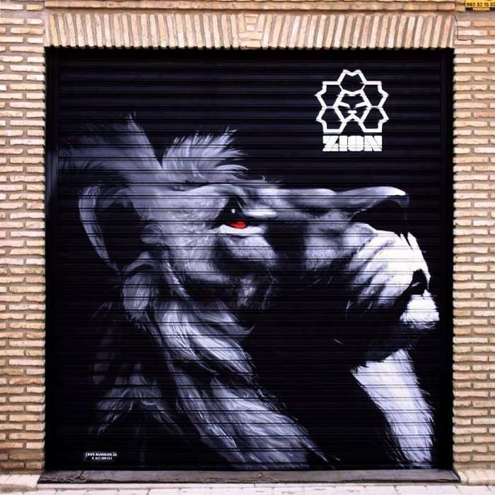 Уличный художник из Испании. Man O Matic (стрит арт)