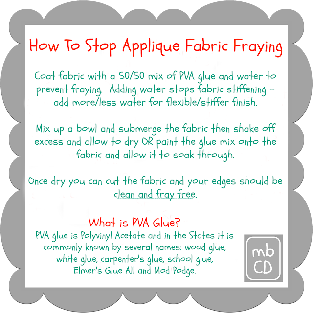 How To Stop Applique Fabric Fraying How To Stop Applique Fabric Fraying