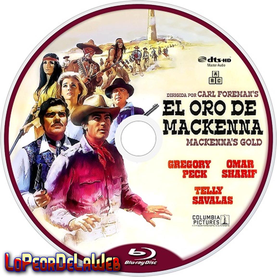 El Oro De Mackenna (1969 / G. Peck O. Sharif T. Savallas)