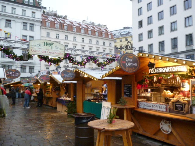 mercatini di natale a vienna, freyung