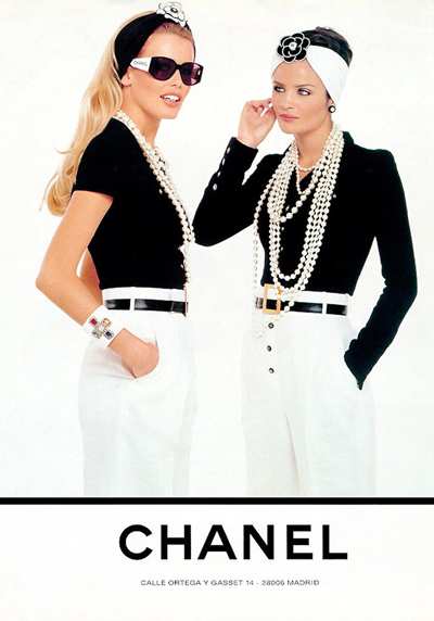 simply frabulous: Chanel Vintage ads
