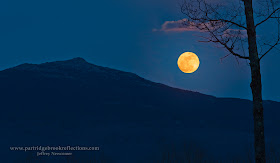 Mount Monadnock Moonrise, Marlborough, New Hampshire
