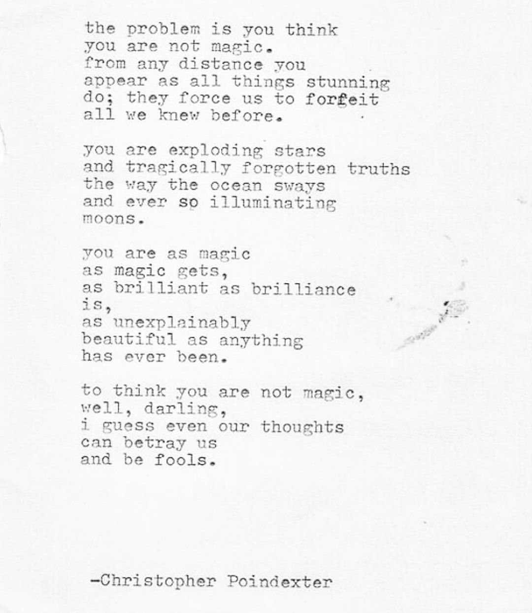 thinking of you short poems