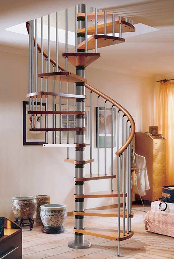 Stairs for small spaces