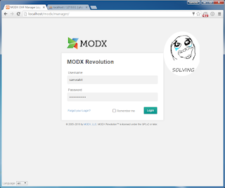 Install MODX Revolution 2.5 CMS on Windows ( XAMPP 5.6.21 ) tutorial 19