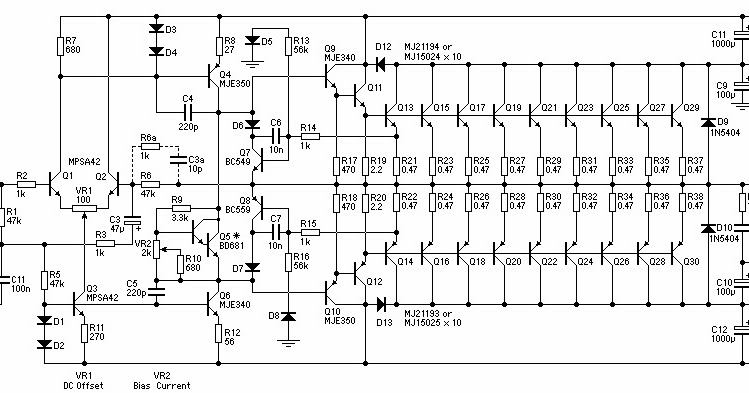 Subham's Electronics Circuits World: Audio Amplifier Circuits