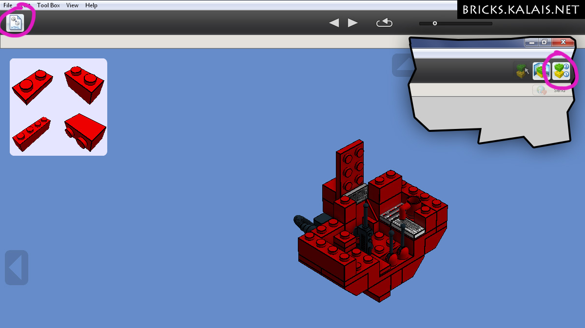 Secrets LDD - 10 useful tips for LEGO Digital Designer - Kalais - Blog