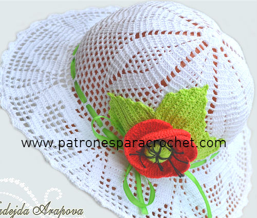 Porque enaguas Mantenimiento 7 Patrones de Sombreros muy femeninos para tejer al Crochet
