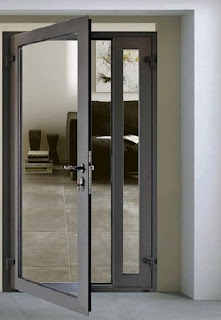 model kusen pintu alumunium 1 pintu