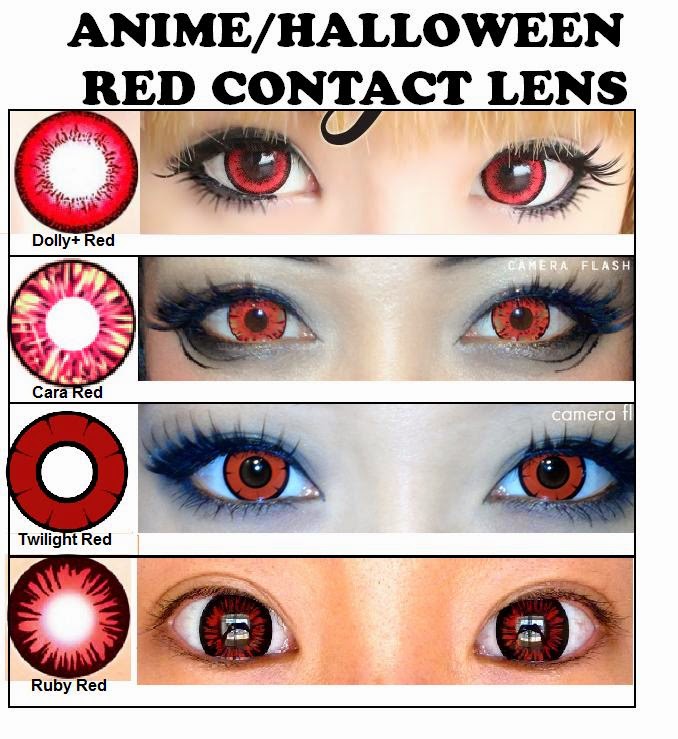 Anime Eye Contacts Buy - Wholesale Yearly Anime Halloween Contact Eye